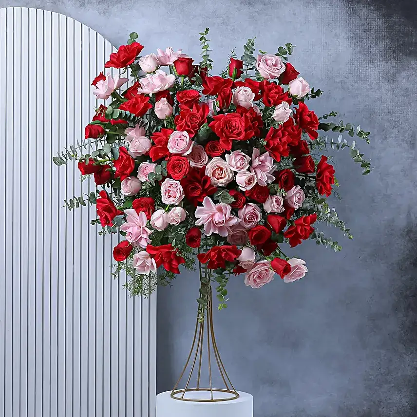 Rose Embrace Enchanting Arrangement