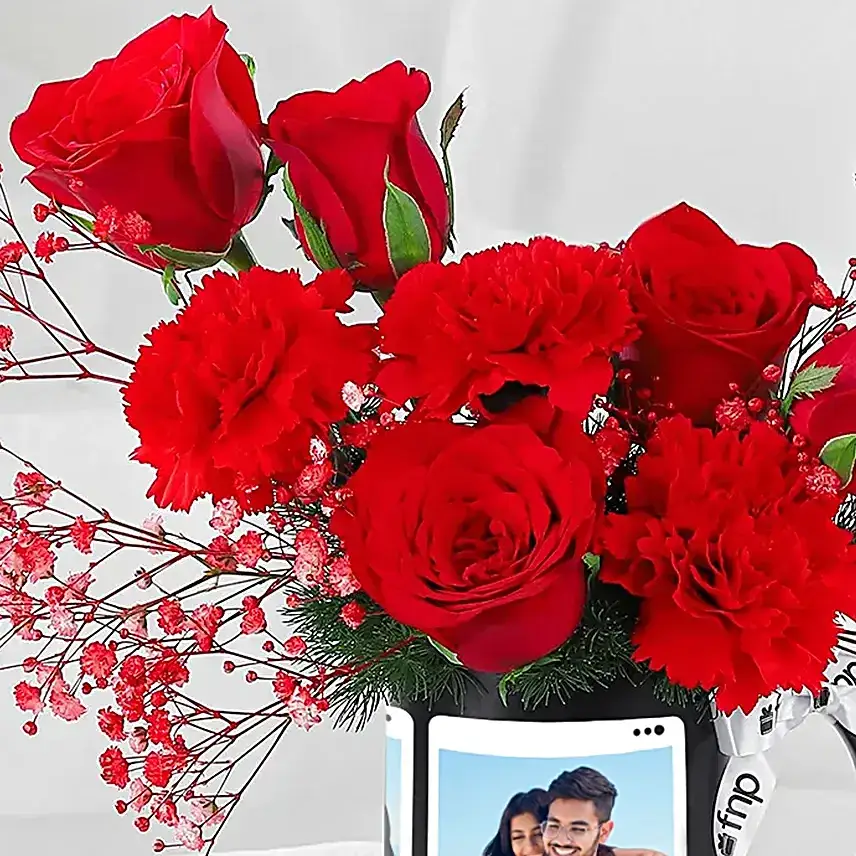 Rosey Affair In Personalised Mug