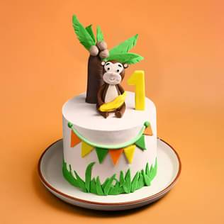 Mischievous Monkey Cake