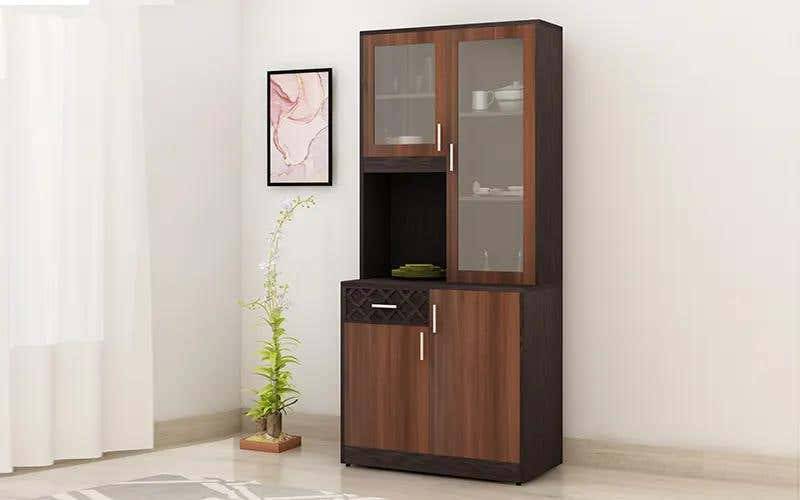 Royaloak Muar Malaysian Two Door Crockery Unit in Melamine Finish