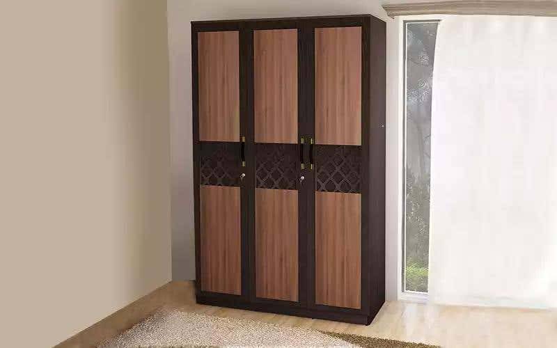 Royaloak Muar Malaysian Wardrobe 3 door in Melamine Finish