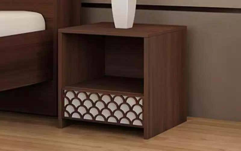 Royaloak Penang Malaysian Bed Side Table in Melamine Finish