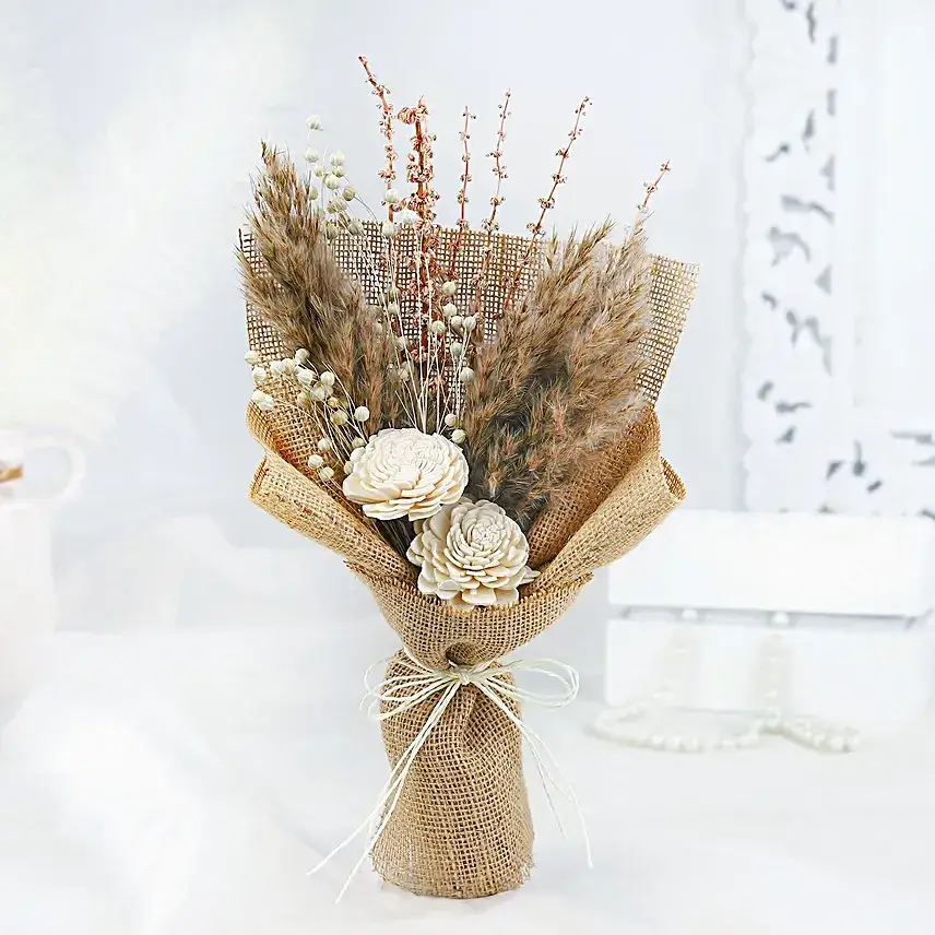 Rustic Dry Flower Arrangement