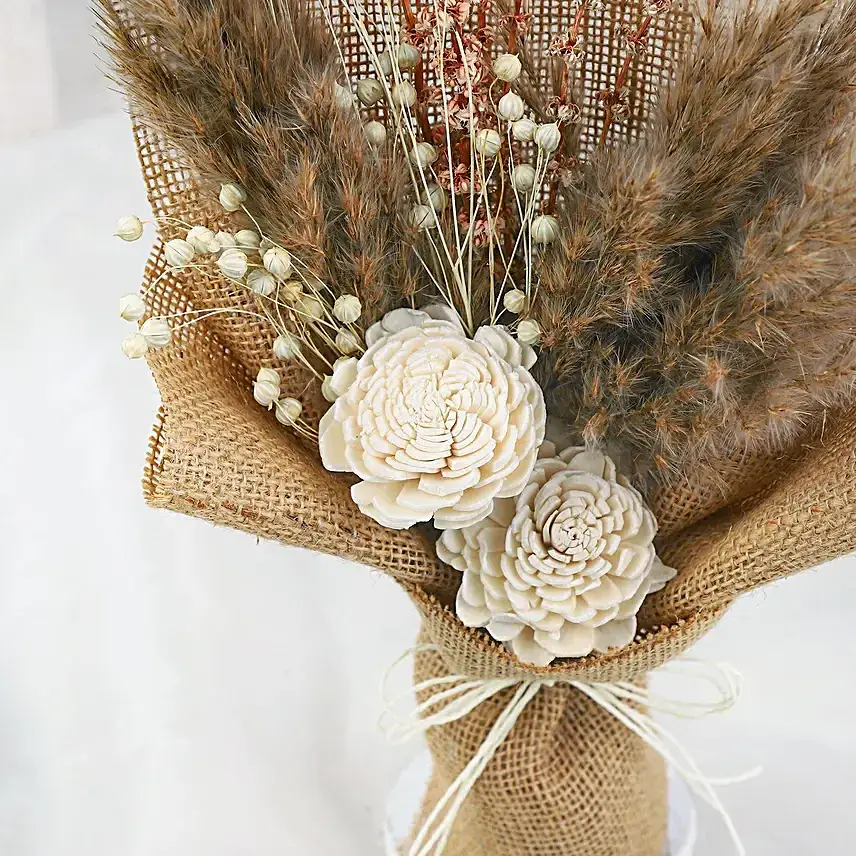 Rustic Dry Flower Arrangement