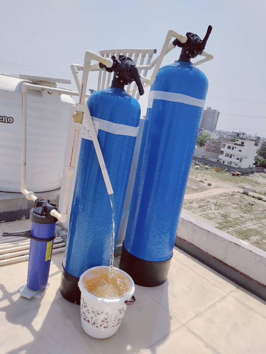 water softener plant