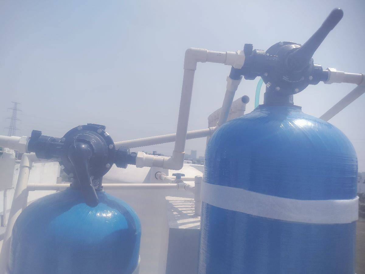 water softener plant