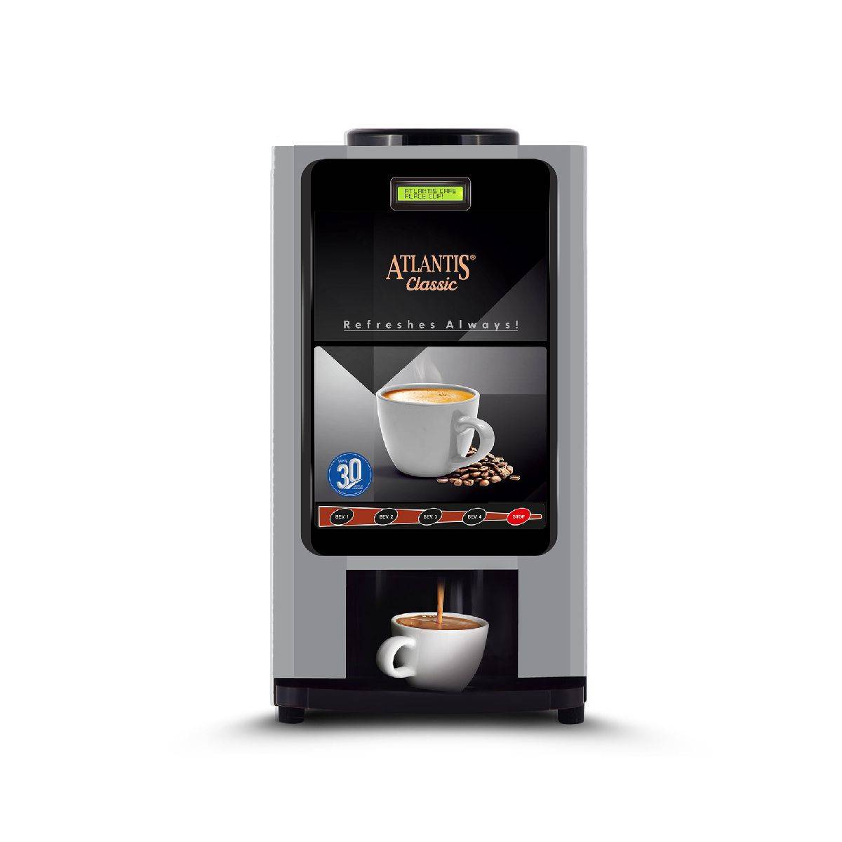 Atlantis coffee machine 2 lane(Tea and Coffee vending machine)office uses.