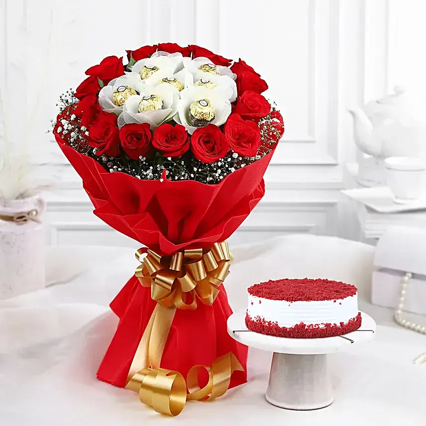 Scarlet Red Romance Combo
