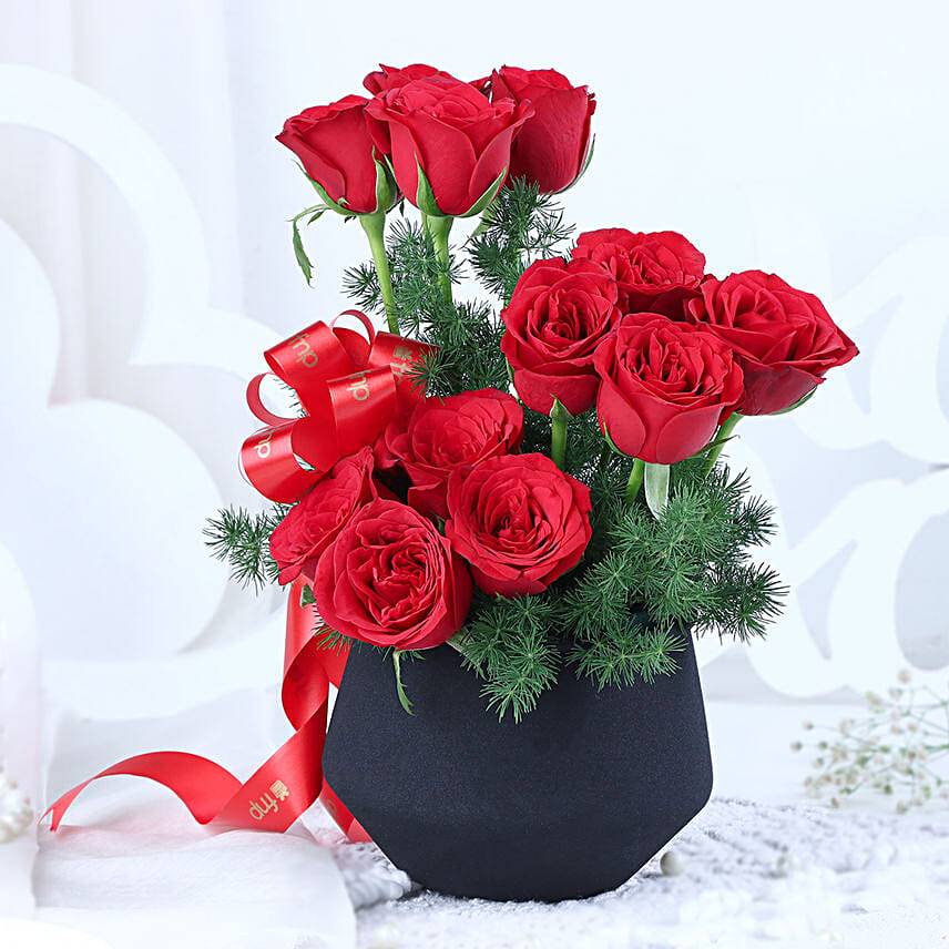 Scarlet Whispers of Rose