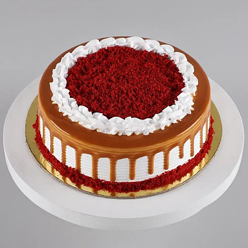 Scrumptious Red Velvet Cake Half Kg