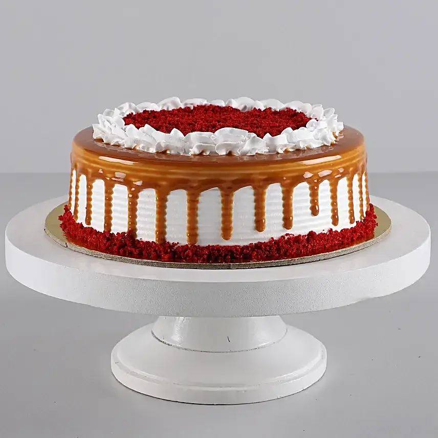 Scrumptious Red Velvet Cake Half Kg
