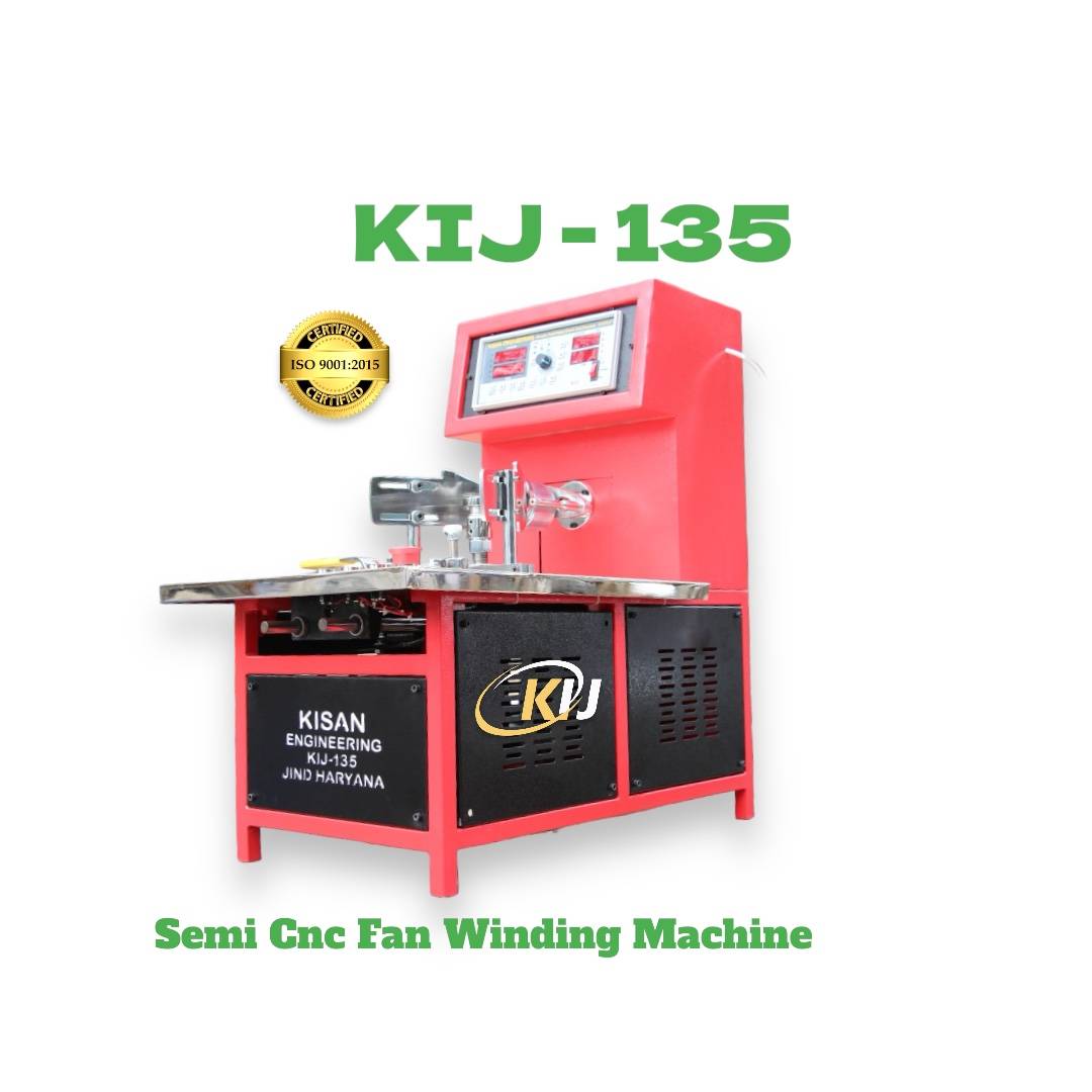 SEMI Automatic Ceiling Fan Winding Machine – KIJ 135 (Semi CNC)
