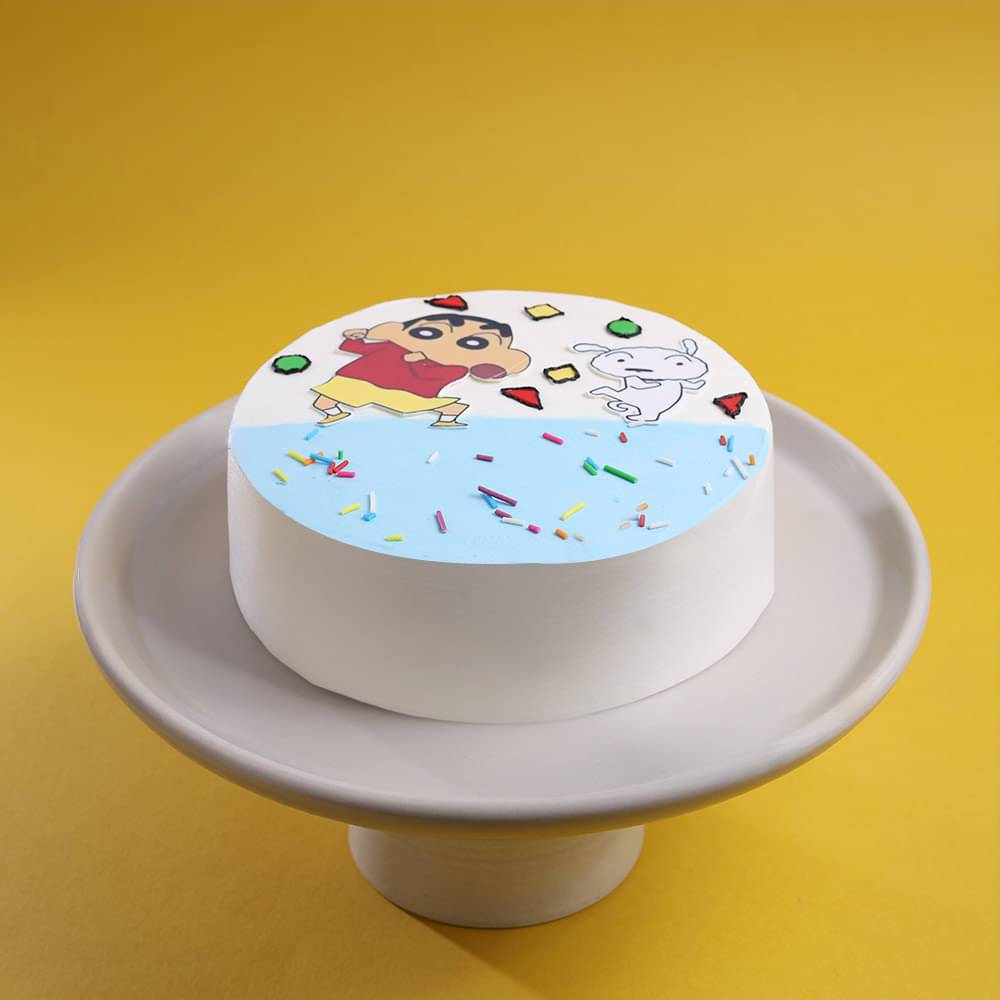 Shinchan Shiro Fun Party Cake
