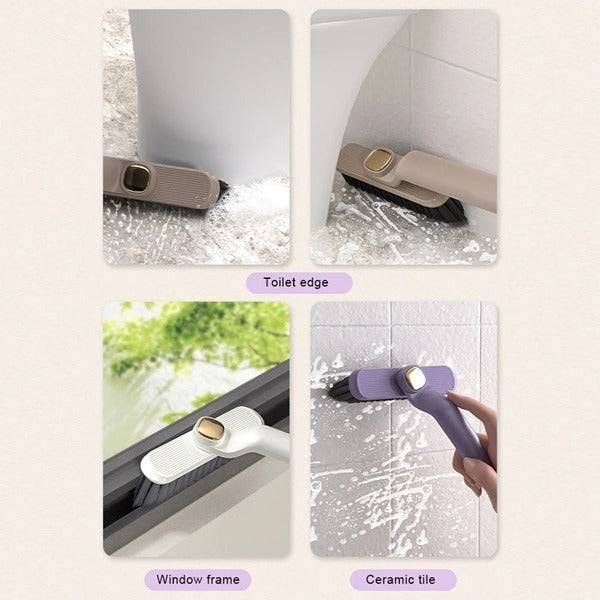 Multifunctional Rotating Brush – 2-in-1 Cleaning Tool for Kitchen, Bathroom, Floor & Home Use (Random color-Pack of 1) Buy @ ₹99