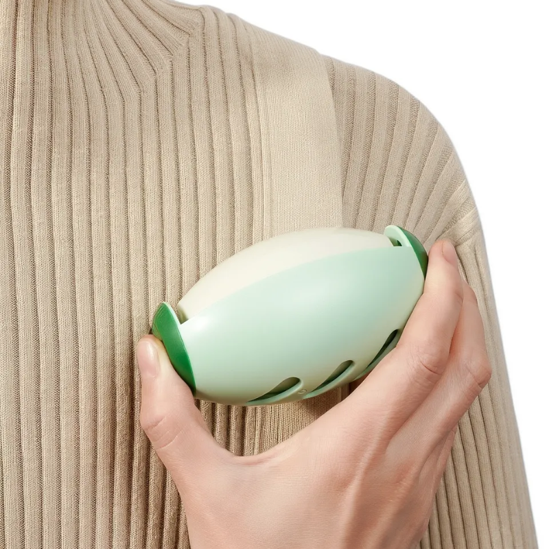 Egg-Shaped Washable Lint Roller – Reusable Pet Hair & Dust Remover for Clothes, Sofa & Car (Pack of 1) Buy @ ₹149