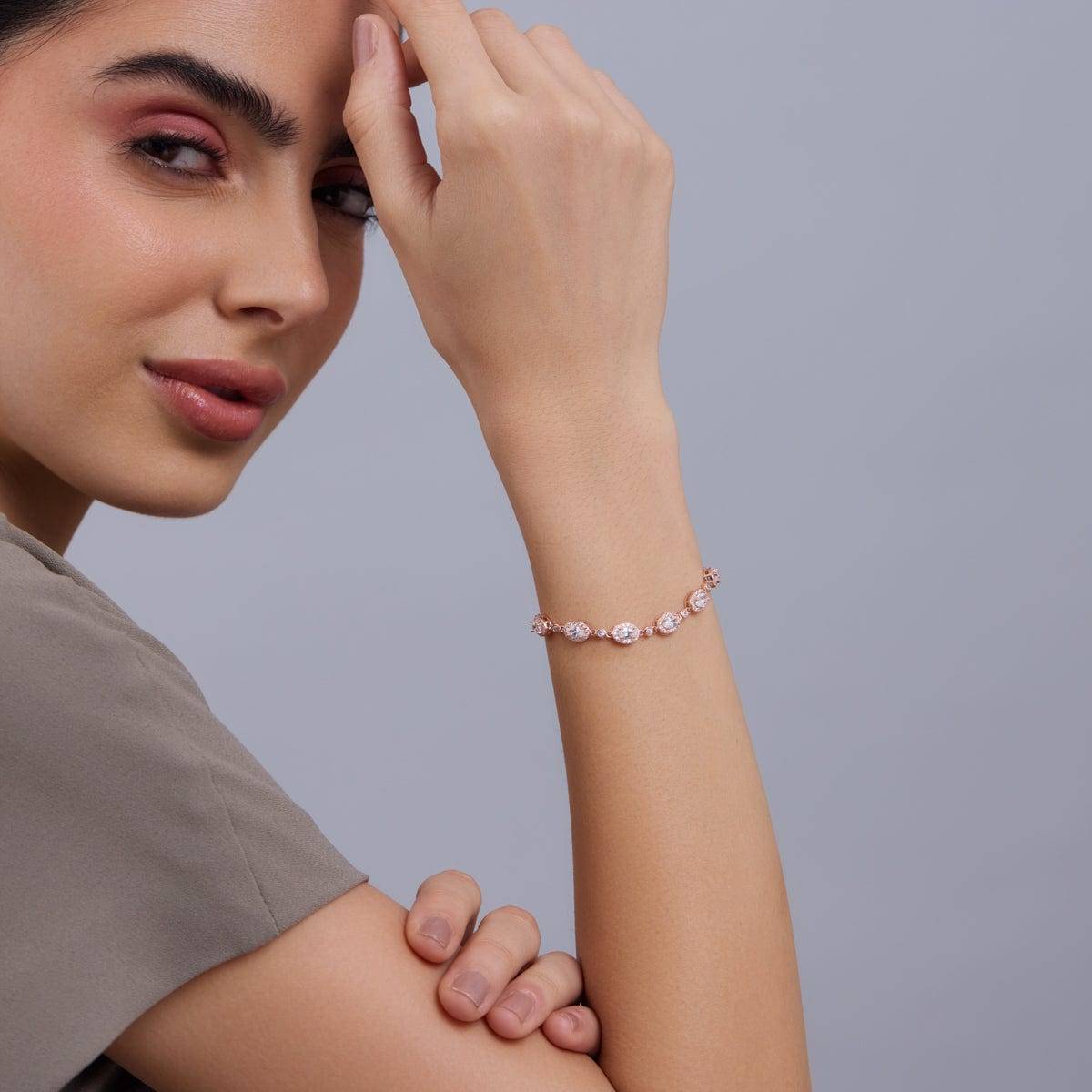 Buy 92.5 Silver Bracelet 180673 in Accessories | Best Jewellery on Plumint
