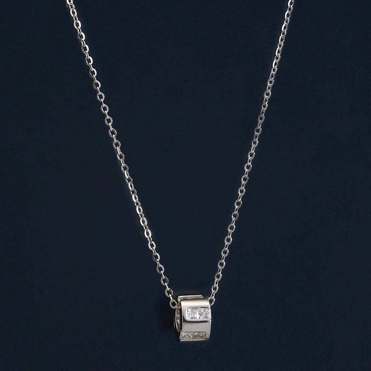 92.5 Silver Pendant with Ch...