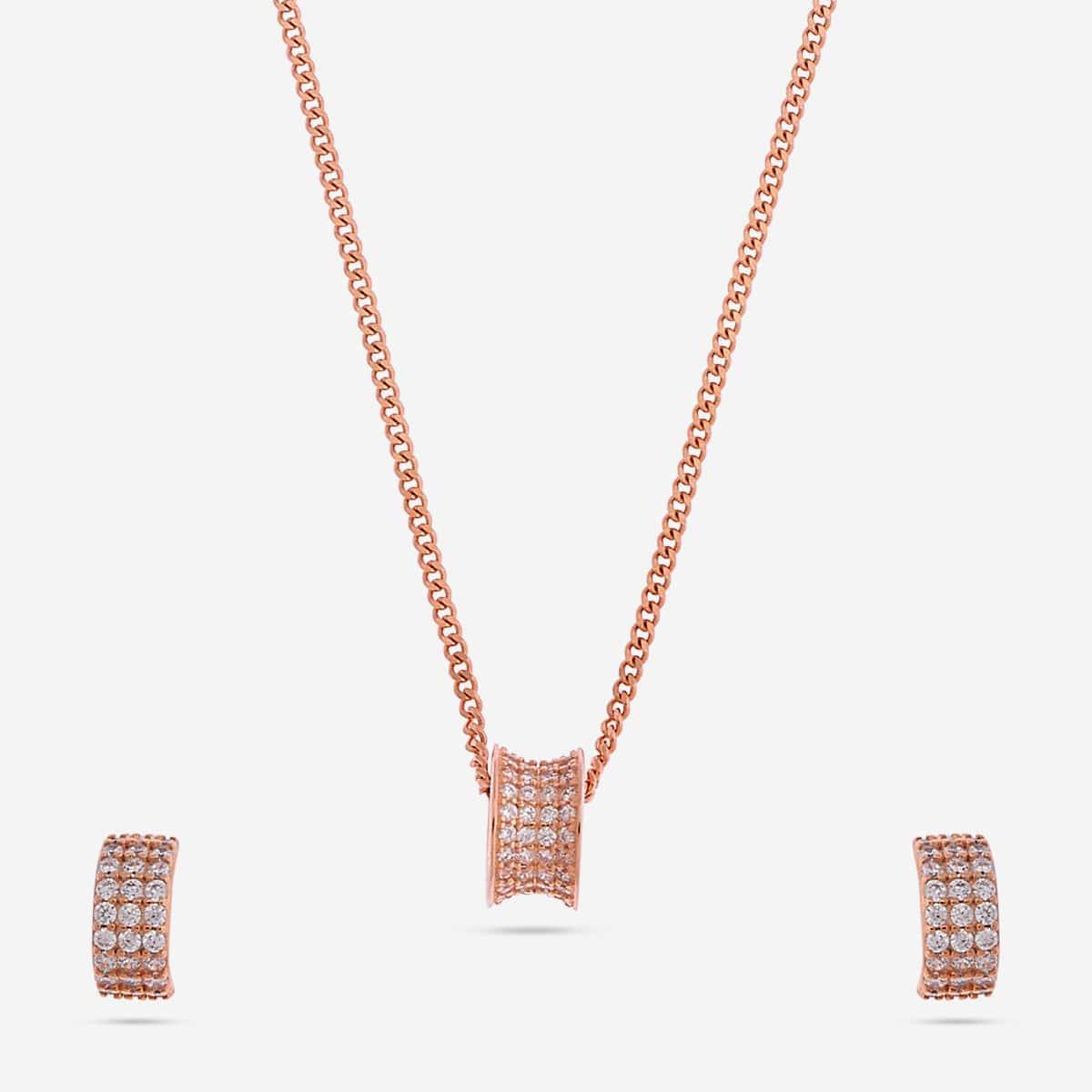 92.5 Silver Pendant with Ch...