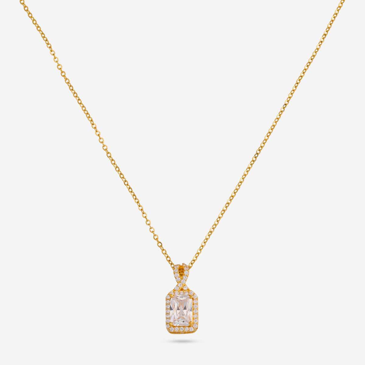 92.5 Silver Pendant with Ch...