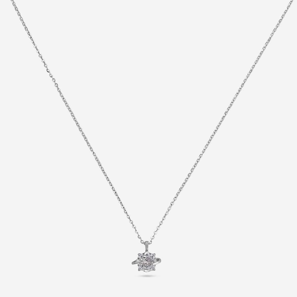 92.5 Silver Pendant with Ch...