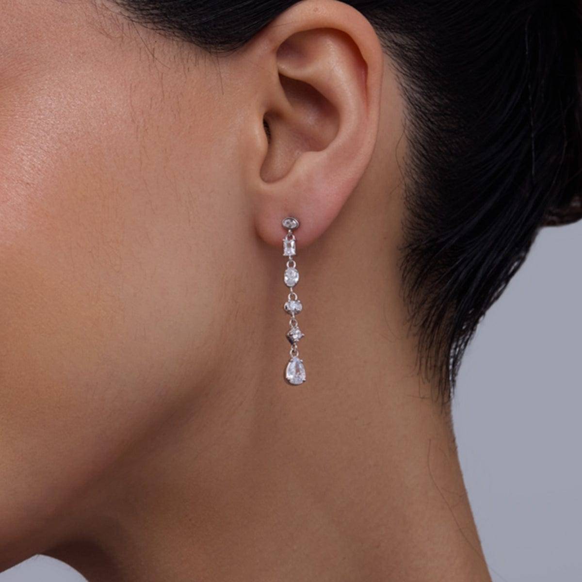 92.5 Silver Earring 181005