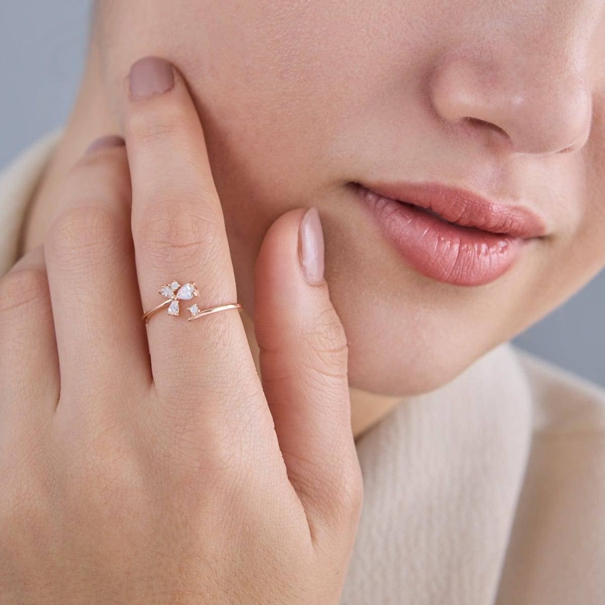 92.5 Silver Finger Ring 182914