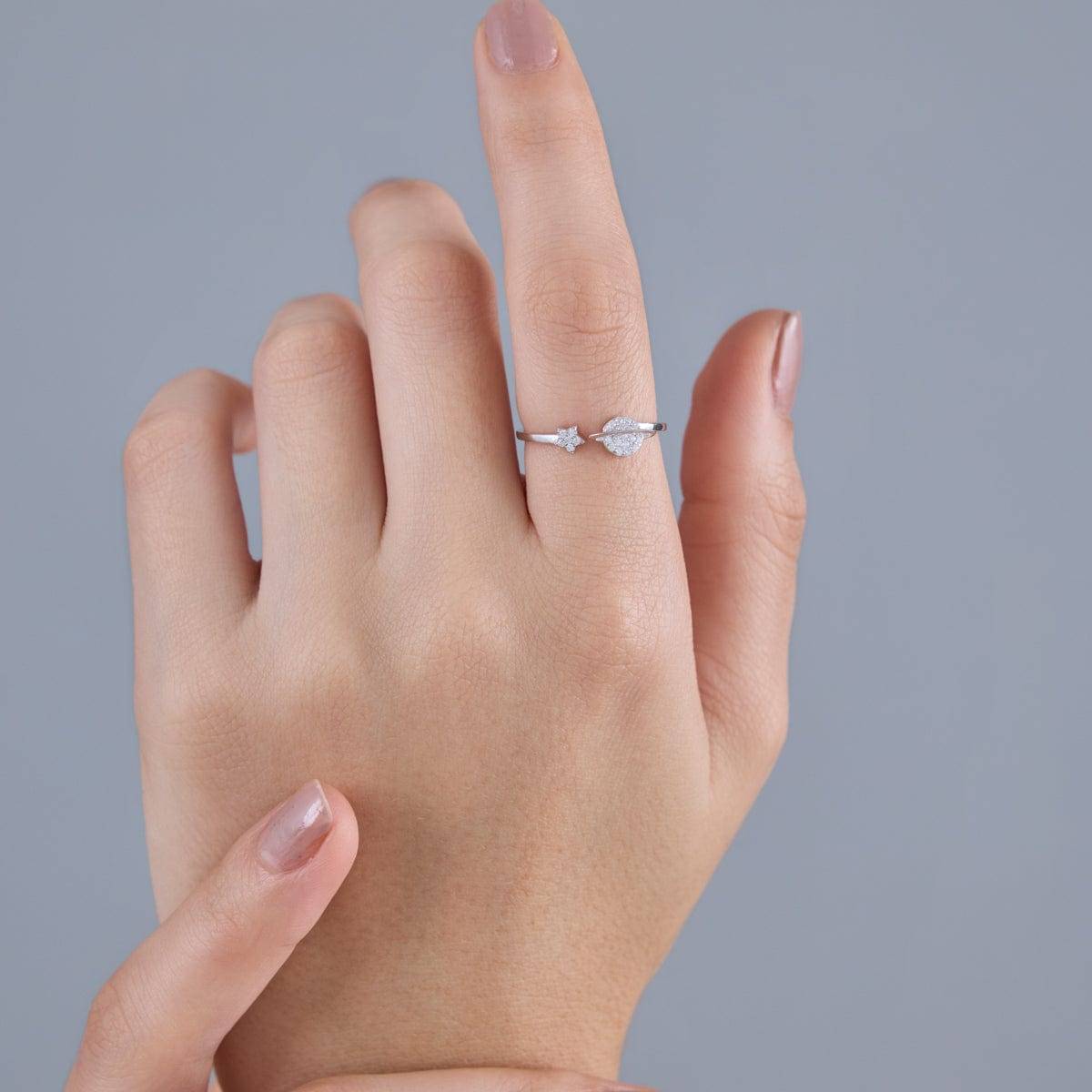 92.5 Silver Finger Ring 182949