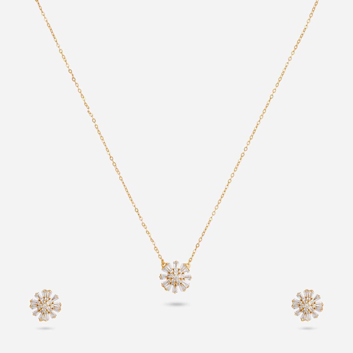 92.5 Silver Necklace 191355