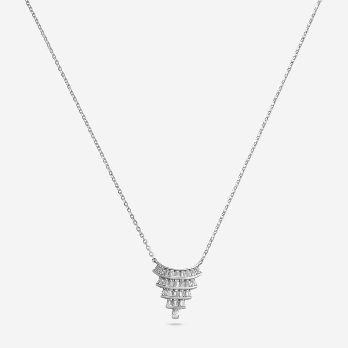 92.5 Silver Necklace 191439