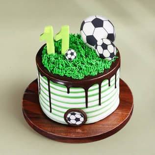 Soccer Star Birthday Cake