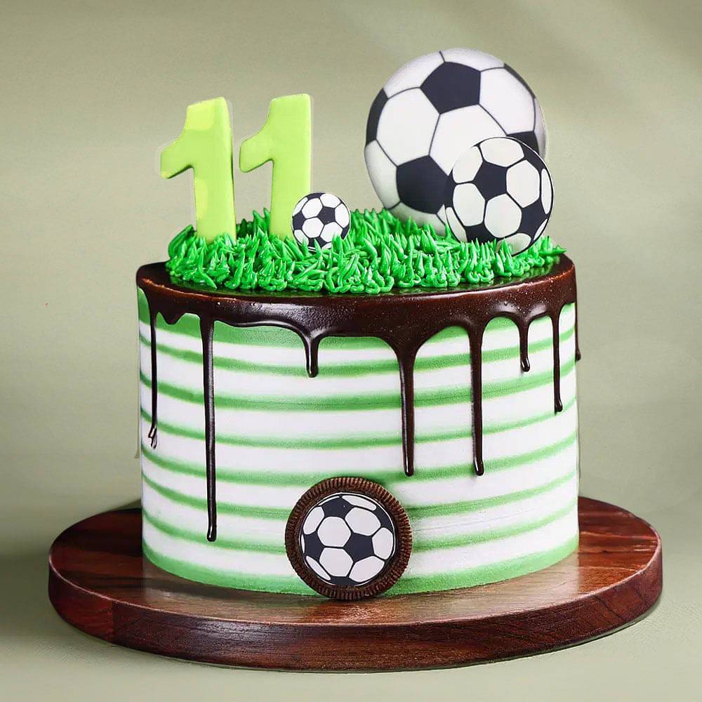 Soccer Star Birthday Cake