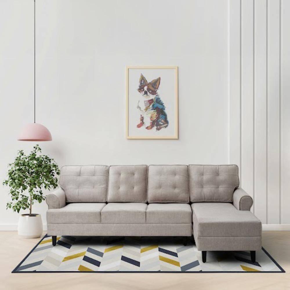 Dreamer Plus L Shape Sofa Set (3 Seater + Right Aligned Chaise)