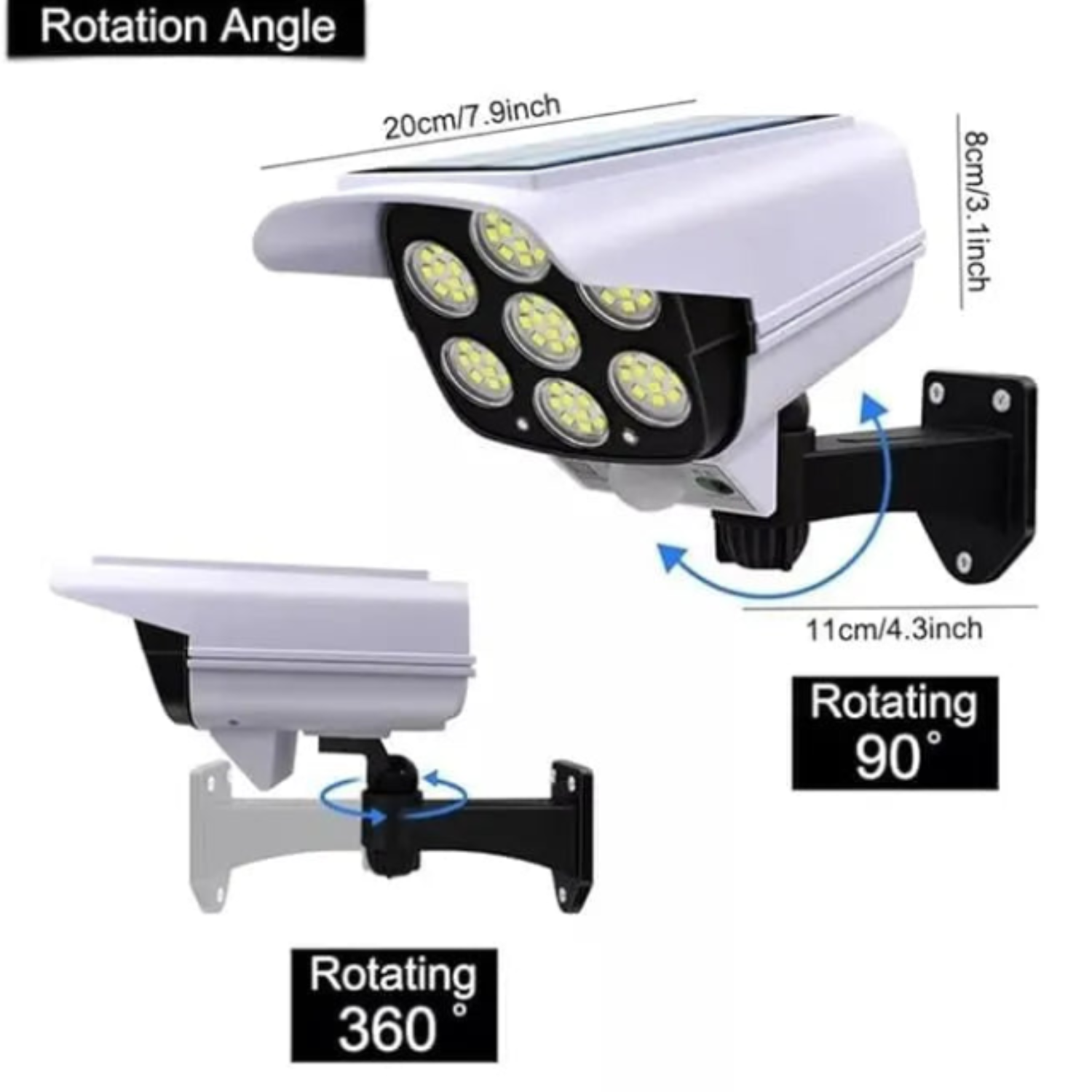 Camera Shape Solar Motion Sensor Light – Outdoor Waterproof LED Security Lamp for Home, Garden & Pathway Buy @ ₹399