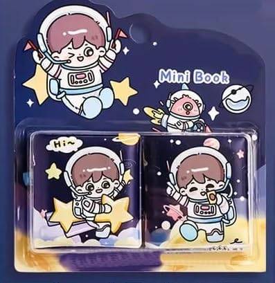 Space Mini Diary for Kids with Writable Paper and Decorative Stickers Buy @ ₹149