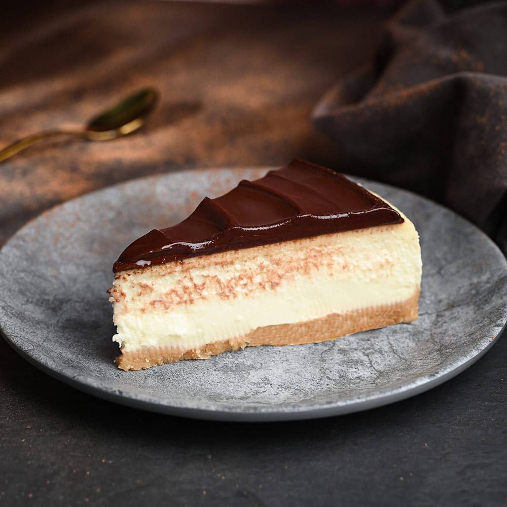Nutella Cheesecake Slice