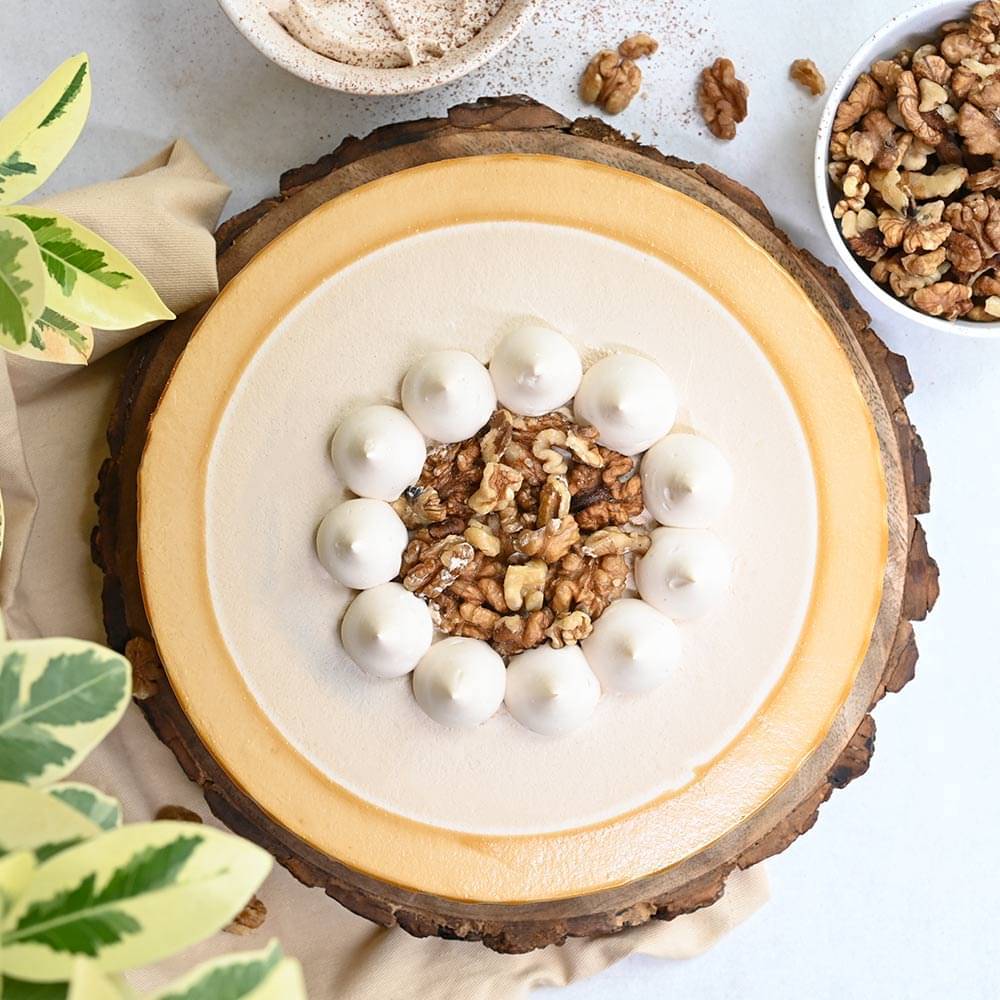 Coffee Walnut Cream Cake