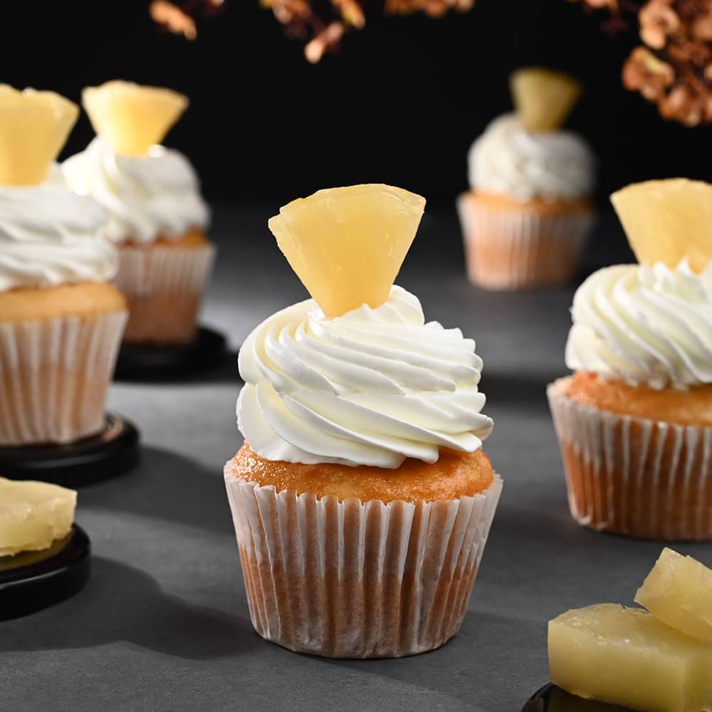 Tropical Pineapple Cupcake
