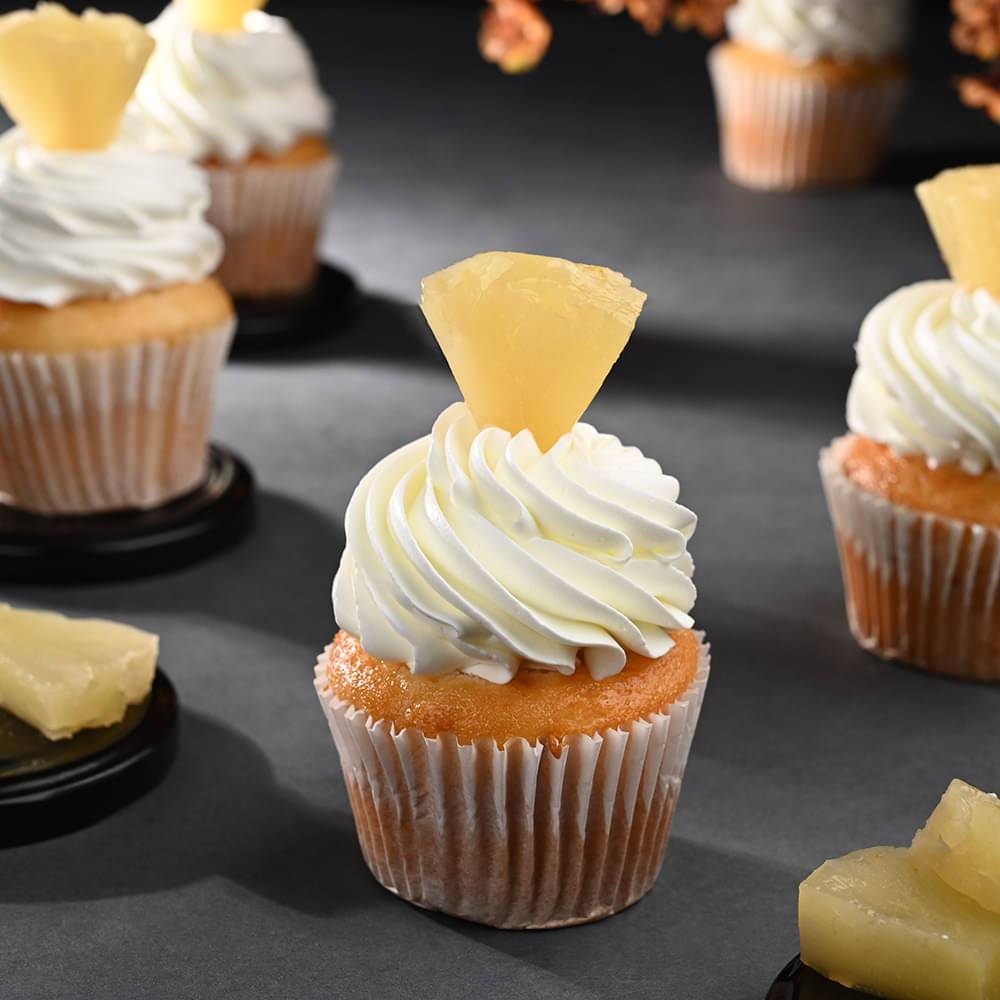 Tropical Pineapple Cupcake