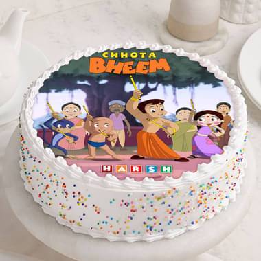 Chota Bheem Cream Cake