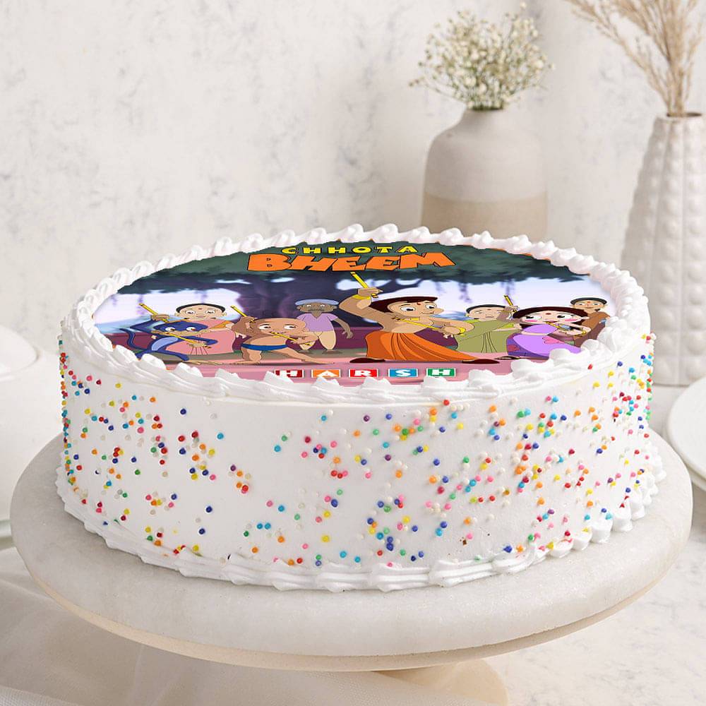 Chota Bheem Cream Cake