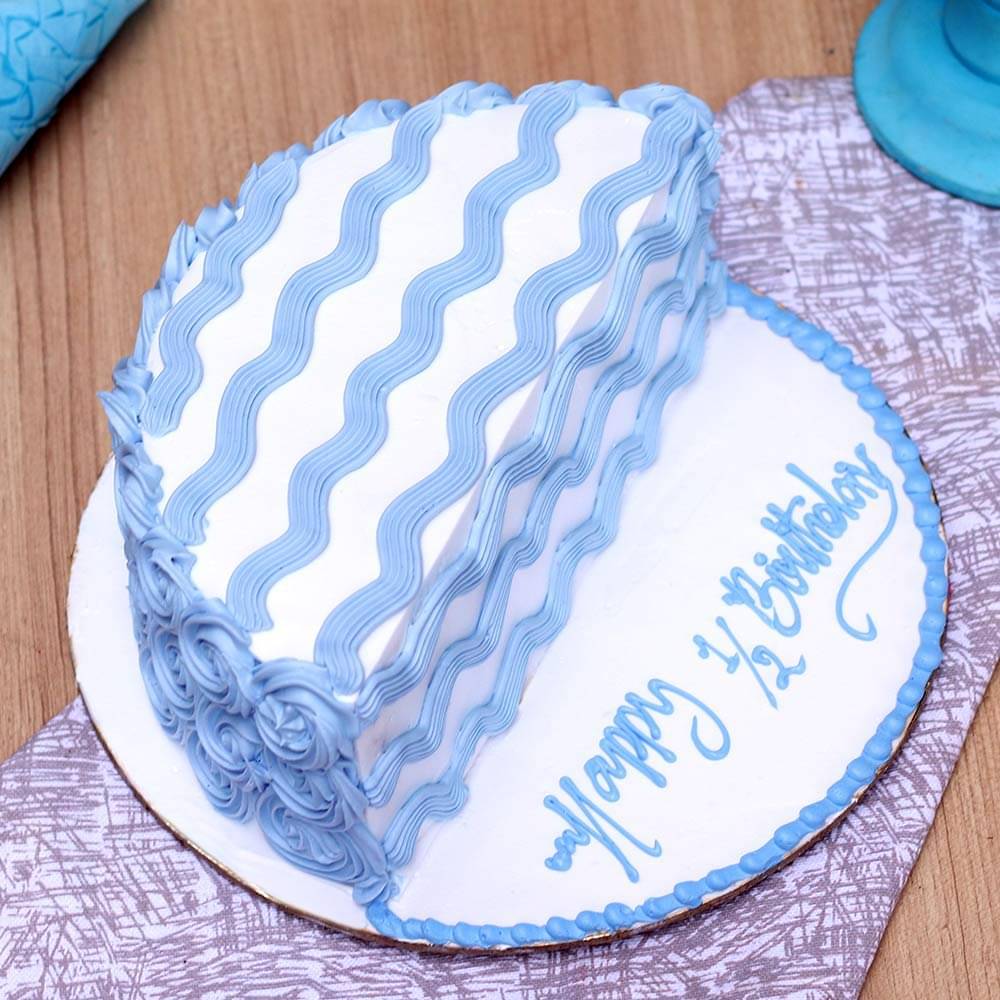 Halfway to Happiness Cake