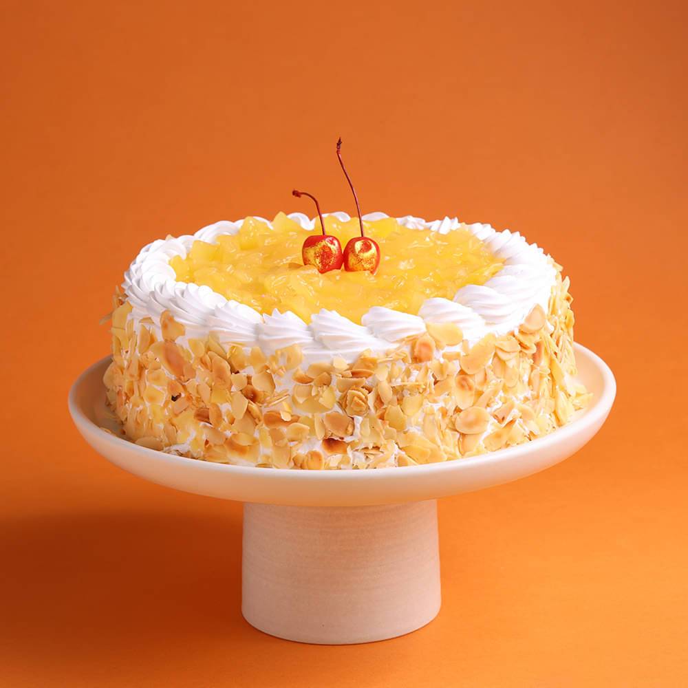 Whipped Cream Pineapple Cake