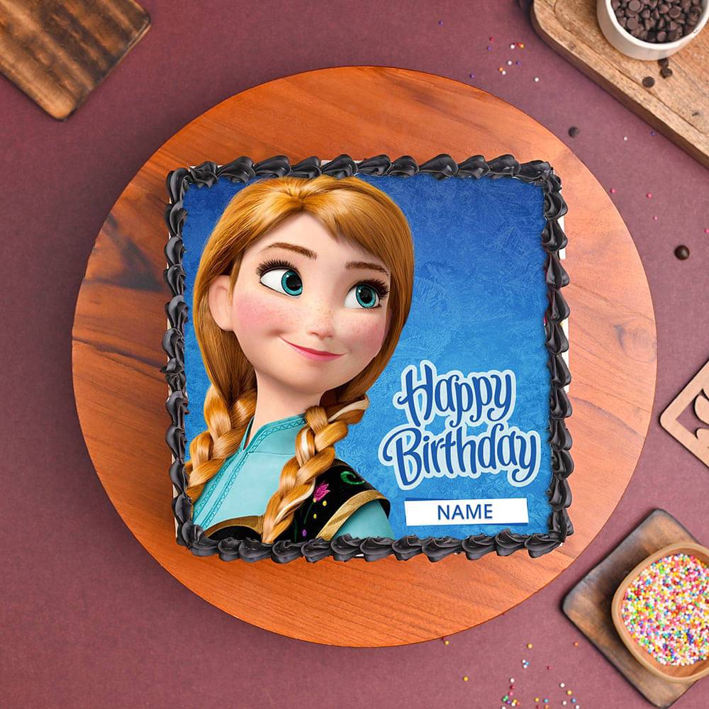 Frozen Princess Birthday Cake