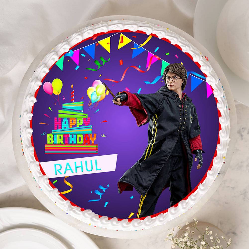 Harry Potter Poster Cake
