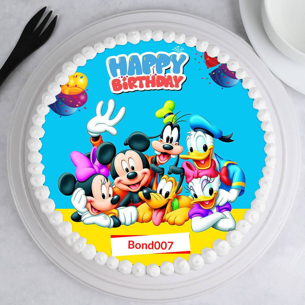 Disney Clubhouse Birthday Cake