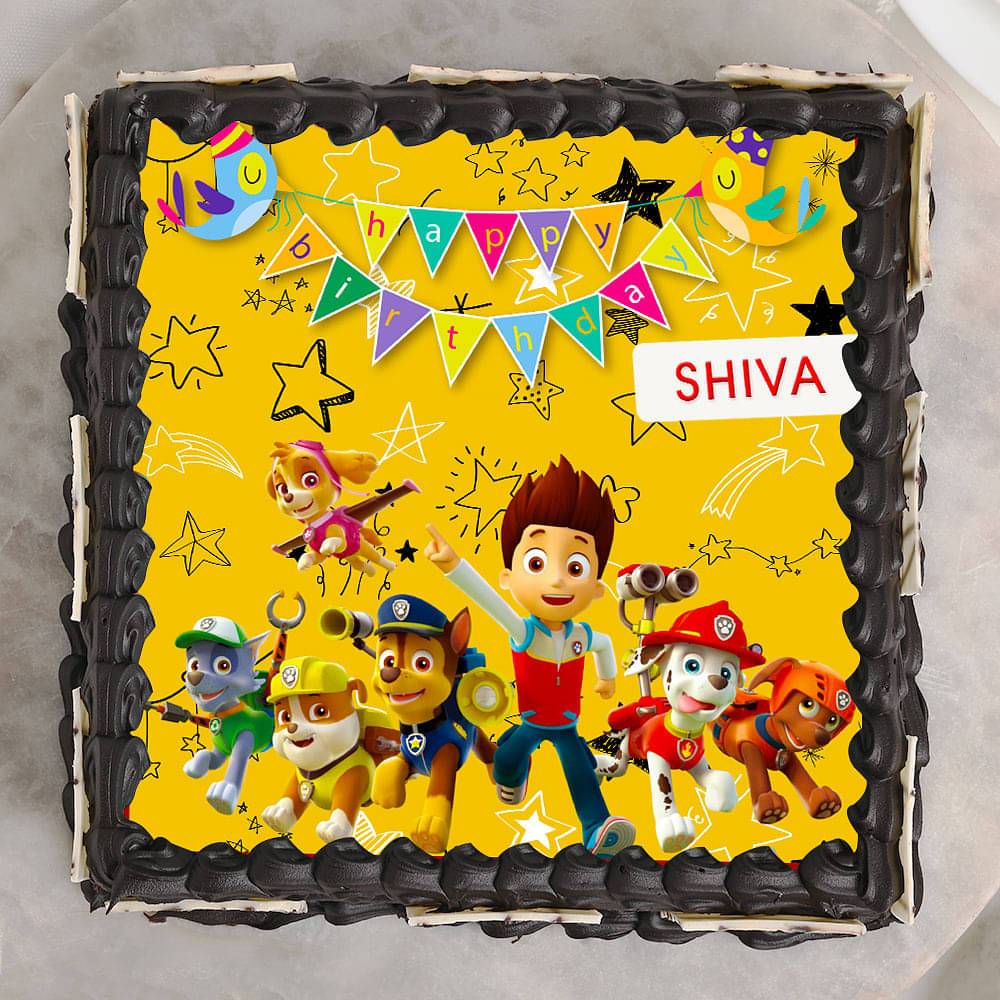 Paw Patrol Birthday Cake