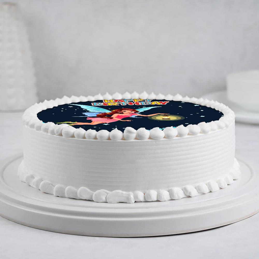 Fairy Barbie Birthday Cake