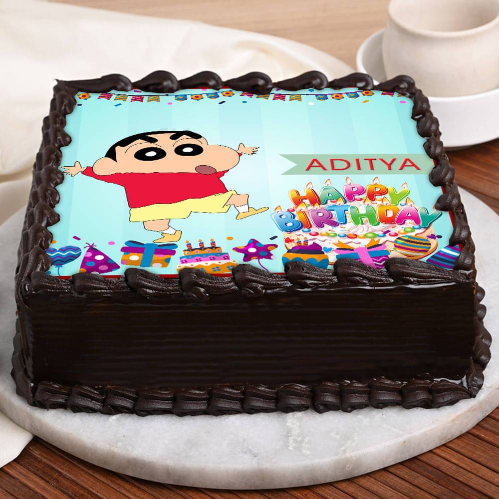 Fun Shinchan Birthday Cake