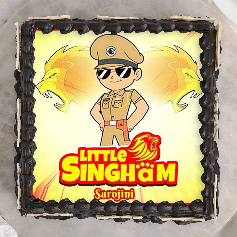 Little Singham Celebration Birthday Cake
