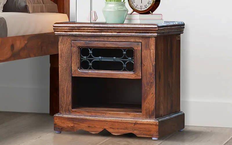 Royaloak Hilton Wooden Side Table